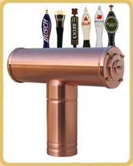 Alfa Copper Draft Beer Tower