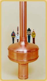 Brau 5 Copper Draft Beer Tower
